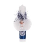 Lumanare Botez Ingeras Bleumarin