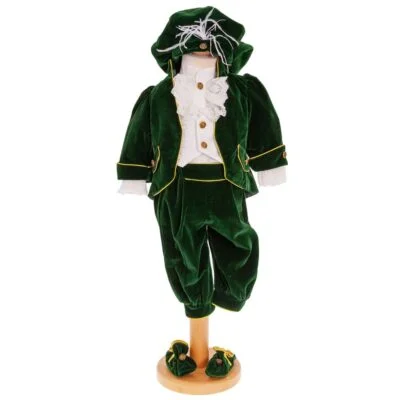 Costum Botez Catifea Verde