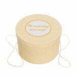 Cutie Trusou Catifea Galben