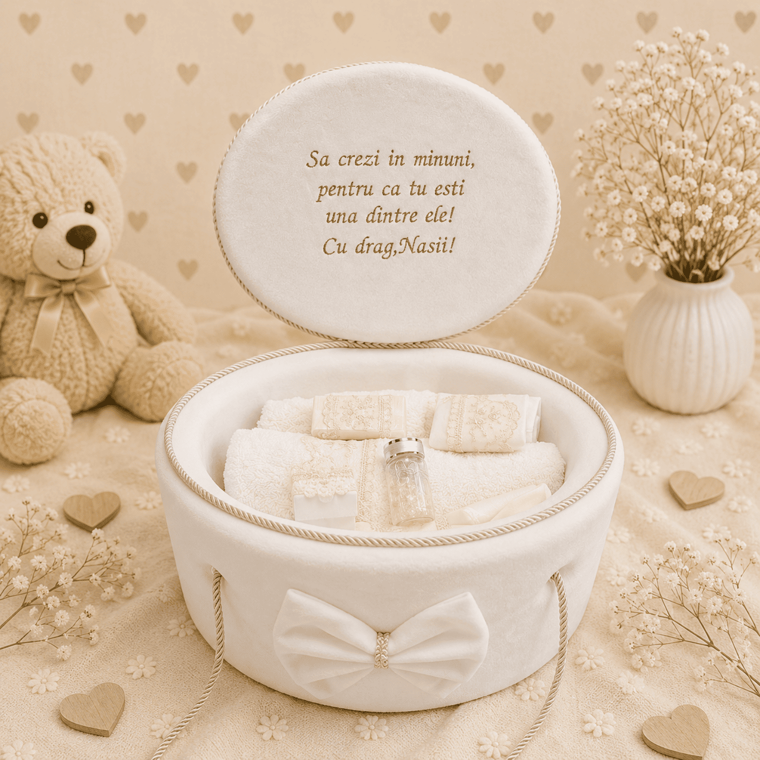 Trusou botez cufar buretat ivory