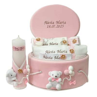 Set Botez Complet Personalizat Ursulet