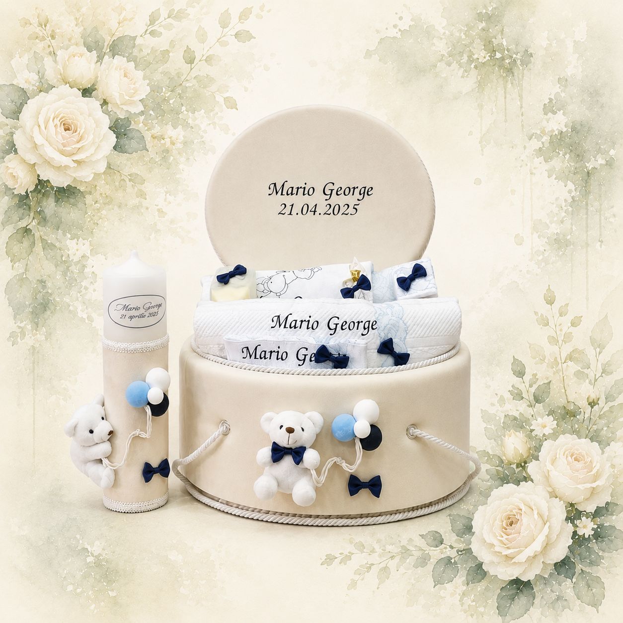 Set Botez Complet Personalizat Ursulica