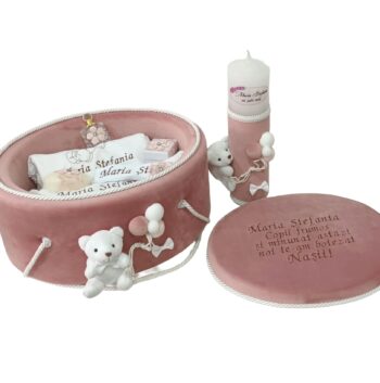 set trusou cu lumanare fetite